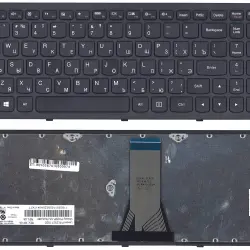Клавіатура для ноутбука Lenovo IdeaPad (G505S, Z510), Black, (Black Frame), RU