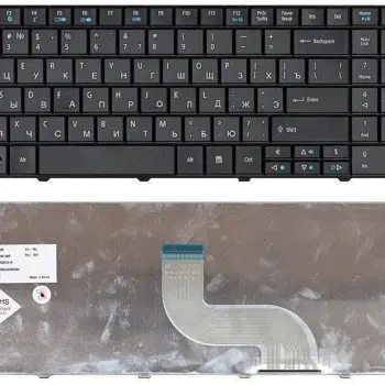 Клавіатура для ноутбука Acer TravelMate 8531, 8531G, 8571, 8571G Black, RU