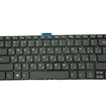 Клавіатура для ноутбука Lenovo IdeaPad 320S-14IKBR Black, (No Frame), RU
