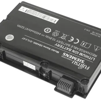 Аккумуляторная батарея для ноутбука Fujitsu-Siemens 3S4400-G1L3-07 Amilo Pi3525 11.1V Black 4400mAh OEM