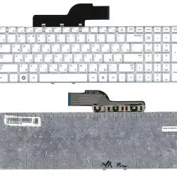 Клавіатура для ноутбука Samsung (300E5A, 300V5A, 305V5A, 305E5) White, (No Frame), RU