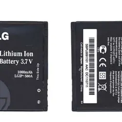 Акумуляторна батарея для смартфону LG LGIP-580A KF700, KС780 3.7V Black 1000mAh 3.7Wh