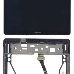 Матриця с тачскріном (модуль) для Samsung Galaxy Tab 2 10.1" GT-P5100 чорний с рамкой