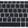 Клавіатура для ноутбука HP EliteBook Folio (9480M) с подсветкой (Light), с указателем (Point Stick), Black, (Silver Frame) RU 2