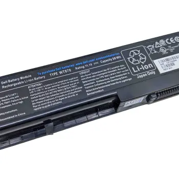 Акумуляторна батарея для ноутбука Dell RK813 Studio 1435 11.1V Black 5200mAh OEM
