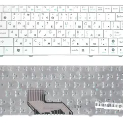 Клавіатура для ноутбука Asus (T91MT) White, RU