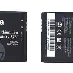 Акумуляторна батарея для смартфону LG LGIP-470A KF600 3.7V Black 800mAh 3Wh