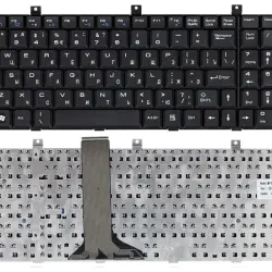 Клавіатура для ноутбука LG (E500) MSI (A5000, CR500, CR600, CX500, CX600, CX700, E500, ER710, EX600, EX700, GE600, GX600, M673, MS-1632, MS-1635, MS-1636, MS-163D, MS-1656, MS-1675, MS-1682, MS-1683, UX600, VR600, VR700, VX600) Black, RU