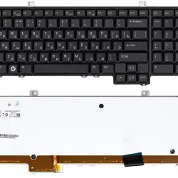 Клавіатура для ноутбука Dell Studio (1735, 1736, 1737) с подсветкой (Light) Black, RU