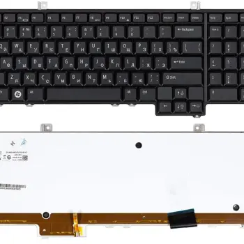 Клавіатура для ноутбука Dell Studio (1735, 1736, 1737) с подсветкой (Light) Black, RU