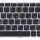 Клавіатура для ноутбука Lenovo IdeaPad FLex 14 G40, G40-30, G40-45, G40-70, G40-75, G40-80, Z41-70, 500-14ACZ, 500-14ISK, 300-14ISK, B40-80 с подсветкой (Light), Black, (Silver Frame), RU 2