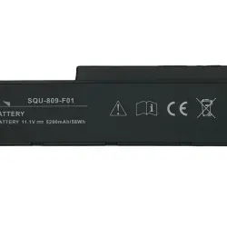 Акумуляторна батарея для ноутбука Fujitsu-Siemens SQU-809 11.1V Black 5200mAh OEM