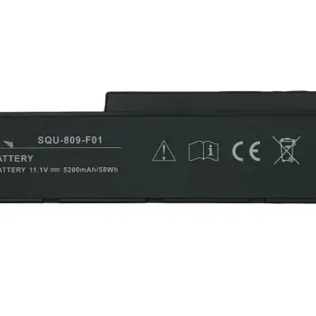 Акумуляторна батарея для ноутбука Fujitsu-Siemens SQU-809 11.1V Black 5200mAh OEM