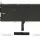 Клавіатура для ноутбука Apple MacBook Air 2012+ (A1466) Black, (Silver TopCase), RU (горизонтальный ентер) 2