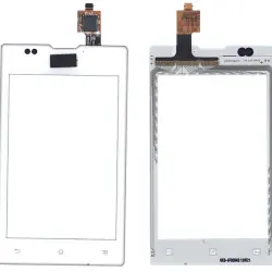 Тачскрін (Сенсорне скло) для смартфону Sony Xperia E / E Dual C1505, C1605 білий