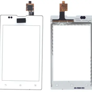 Тачскрин (Сенсорное стекло) для смартфона Sony Xperia E / E Dual C1505, C1605 белый