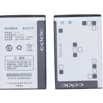 Акумуляторна батарея для Oppo BLP515 F15 3.7V Black 1500mAh 5.55Wh