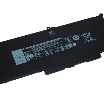 Аккумуляторная батарея для ноутбука Dell 2x39g Latitude 13 7390 7.6V Black 7500mAh
