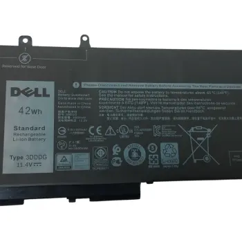 Акумуляторна батарея для ноутбука Dell 3DDDG Latitude 5280 11.4V Black 3500mAh Orig