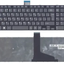 Клавиатура Toshiba Satellite (L50D-A, L70-A, S50-A, S50D-A, S70-A, S70D-A, S70T-A, S75-A, S75D-A, S75T-A) Black, (Black Frame) RU (вертикальный энтер)