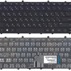 Клавіатура для ноутбука HP Envy (4-1000) Black, (Black Frame) RU