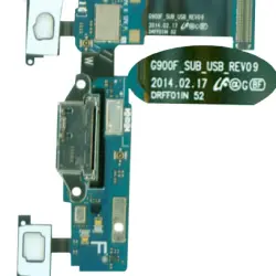 Шлейф роз'єму живлення для смартфону Samsung Galaxy S5 SM-G900F