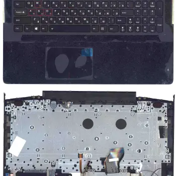 Клавіатура для ноутбука Lenovo IdeaPad (Y700) Black, (Black TopCase), RU