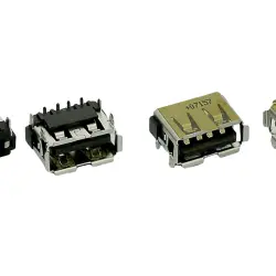 Роз'єм для ноутбука USB №31. Роз'єм USB Type A, нанесена маркировка +07157