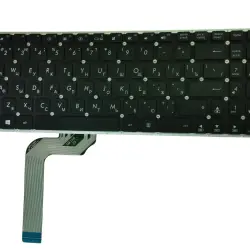 Клавиатура для ноутбука Asus X542, A542, K542 Black (No Frame) RU