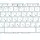 Клавиатура для ноутбука HP Pavilion (14-e) White, (No Frame), RU 2