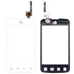 Тачскрін (Сенсорне скло) для смартфону Fly IQ238 Jazz білий