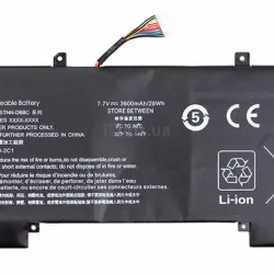 Аккумуляторная батарея для ноутбука HP AB06XL Envy 13-AD023TU 7.7V Black 3600mAh OEM