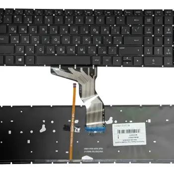 Клавиатура для ноутбука HP Pavilion (15-ab) с подсветкой (Light), Black, (No Frame) RU