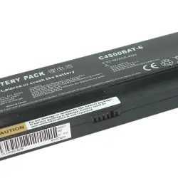 Аккумуляторная батарея для ноутбука DNS C4500BAT6 Clevo C4500 11.1V Black 5200mAh OEM