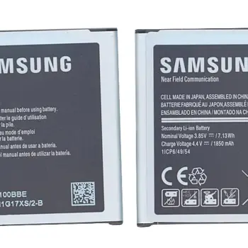 Акумуляторна батарея для смартфону Samsung EB-BJ100BBE Galaxy J1 SM-J100F 3.85V Black 1850mAh 7.13Wh