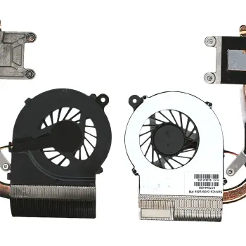 Система охлаждения для ноутбука HP 5V 0,45А 3-pin Delta Presario CQ42, CQ72, G42, G62, G72 (Intel)