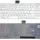 Клавиатура для ноутбука Toshiba Satellite (L50D-A, L70-A, S50-A, S50D-A, S70-A, S70D-A, S70T-A, S75-A, S75D-A, S75T-A)  White, (White Frame) RU 1