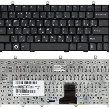Клавіатура для ноутбука Dell Vostro (1220) Black, RU