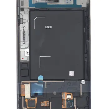 Матрица с тачскрином (модуль) для Samsung Galaxy S3 GT-I9300 коричневый с рамкой