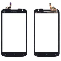 Тачскрін (Сенсорне скло) для смартфону Huawei U8828 чорний