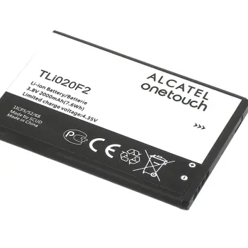 Аккумуляторная батарея для смартфона Alcatel TLi020F2 OneTouch Fierce 2 3.8V Black 2000mAh 7.6Wh