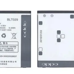 Акумуляторна батарея для смартфону Oppo BLT029 R815T 3.8V Black 1700mAh 6.46Wh
