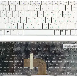 Клавиатура для ноутбука Asus (W5, W6, W7) White, RU