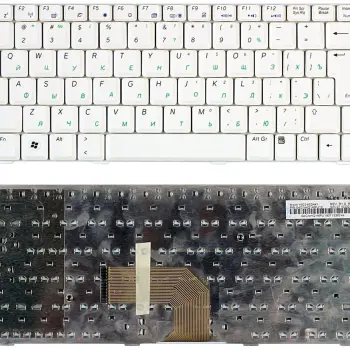 Клавиатура для ноутбука Asus (W5, W6, W7) White, RU