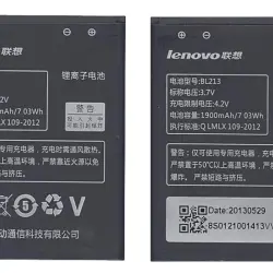 Акумуляторна батарея для смартфону Lenovo BL213 MA388 3.7V Black 1900mAh 7.03Wh