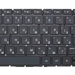Клавиатура для ноутбука HP (15-dw0000) с подсветкой (Light), Black, (No Frame) RU