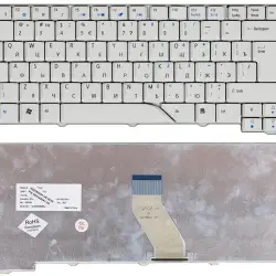 Клавіатура для ноутбука Acer Aspire 4710, 4520, 5315, 5520, 5710, 5710G, 5710Z, 5710ZG, 5720, 5920 White RU