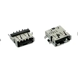 Роз'єм для ноутбука USB №73. Роз'єм USB Type A, нанесена маркировка 77211