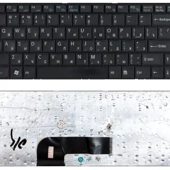Клавіатура для ноутбука Sony Vaio (VGN-N, N250) Black, RU
