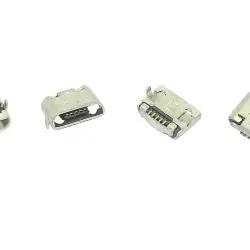 Роз'єм живлення для планшета Micro USB (5 pin) тип USB 1 (RS-MI021).Роз'єм Micro USB (микро usb) для планшетов, електронних книжек и др.